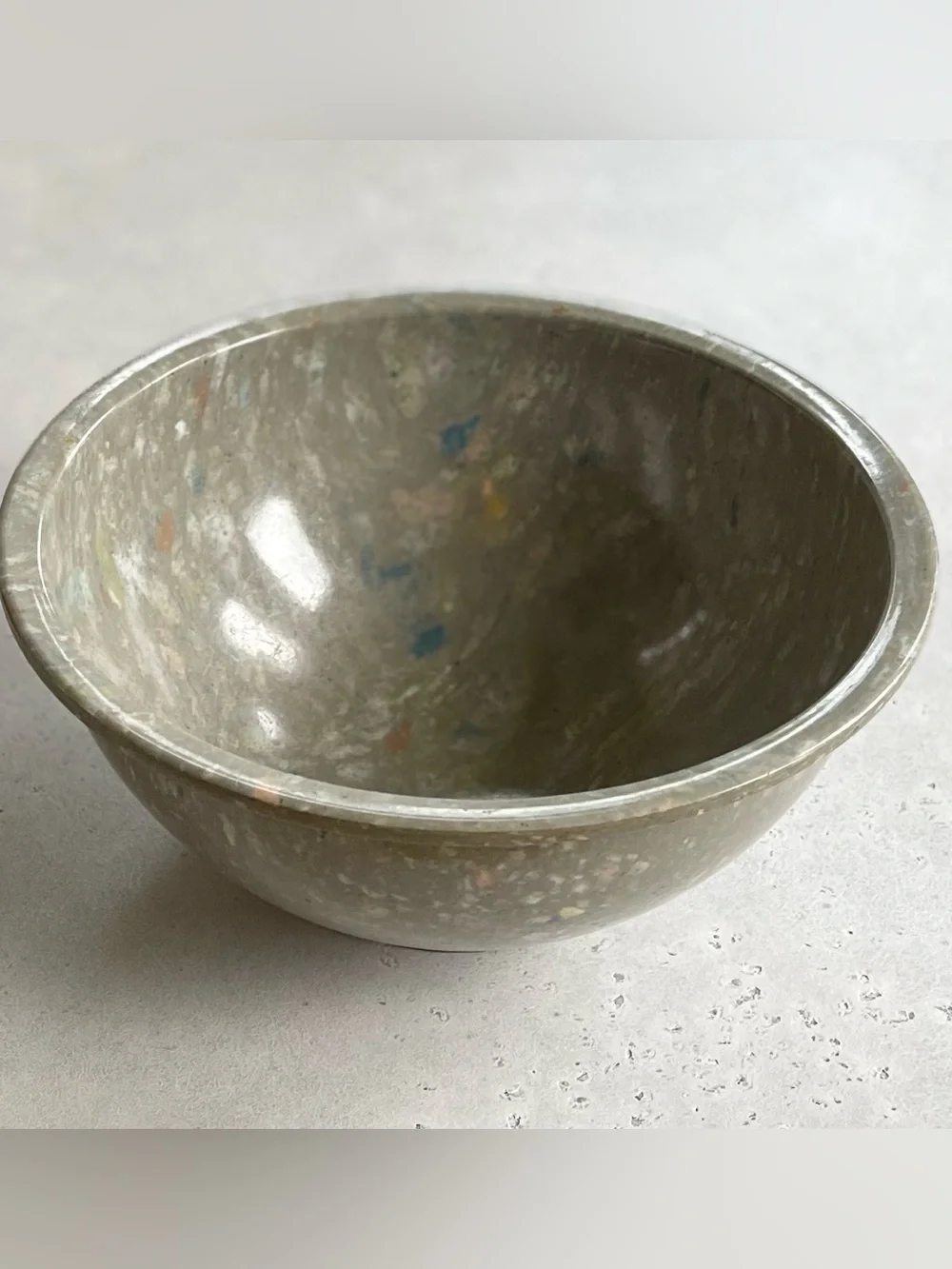 Texas Ware Gray Confetti Melamine Mixing Bowl 118
